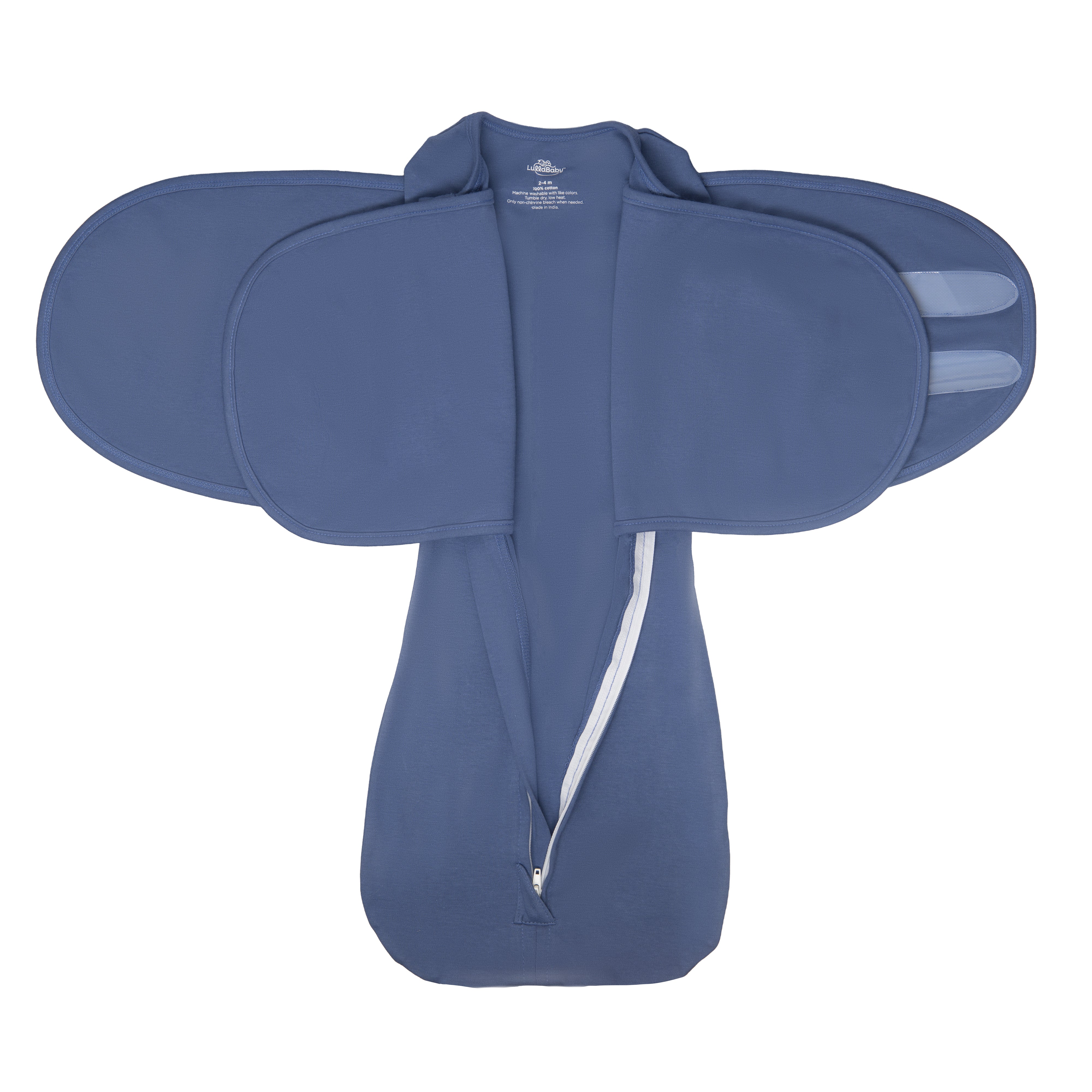 LullaBaby Double Dream Swaddle – Dual Winged Design for Double the Dreams, Coastal Breeze