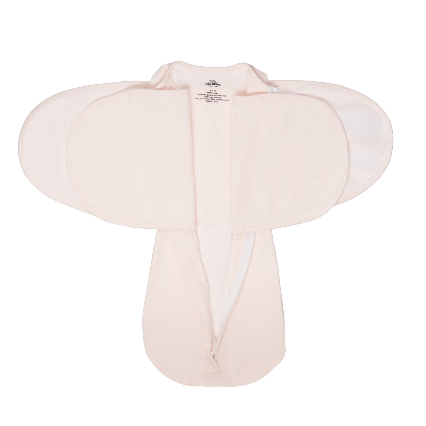 LullaBaby Double Dream Swaddle – Dual Winged Design for Double the Dreams, Primrose Pink